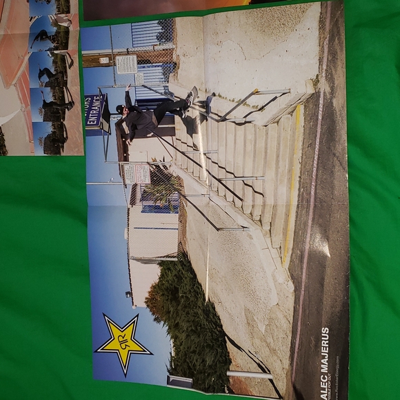 Rockstar Energy Drink Skateboarding Double Sided Posters New - Picture 3 of 8